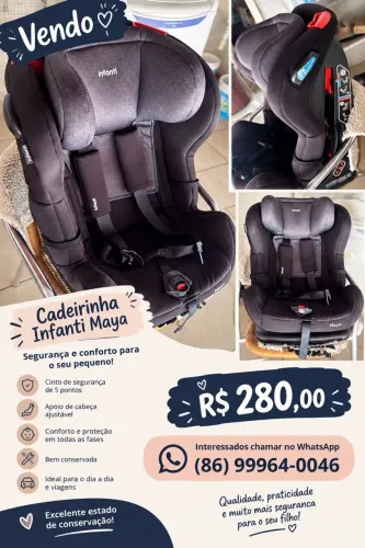 Cadeirinha para bebê carro