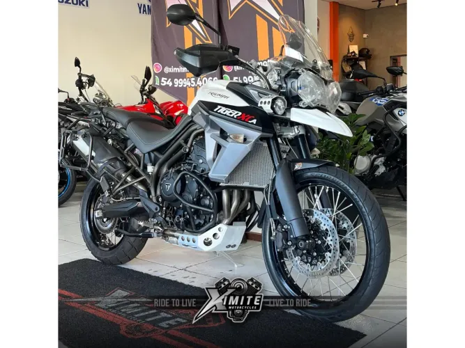 TIGER 800 XCA  BRANCA 2017/2018