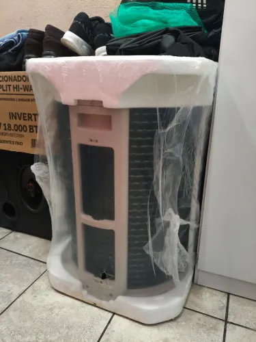 Vendo ar condicionado inverter 18 mil BTUs,novo na caixa com nota fiscal 