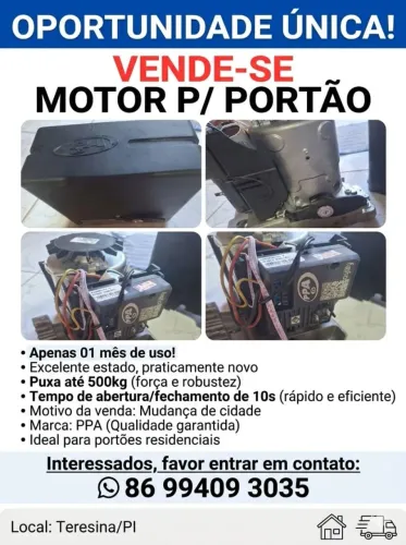 Vende se um Motor Automatico Pra portão