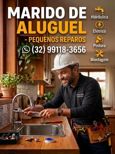 Reparos pintura gesso eletricista bombeiro hidráulico