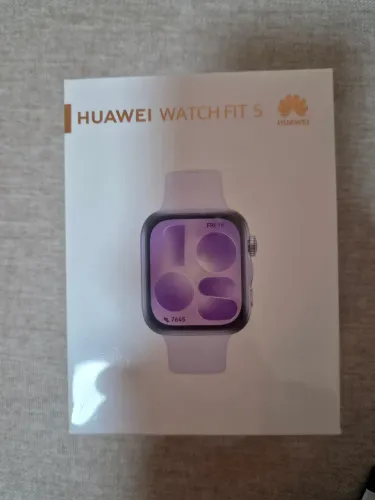 HUAWEI WATCH FIT 5 ROXO NOVO LACRADO PRONTA ENTREGA COMPATIVEL IOS ANDROID