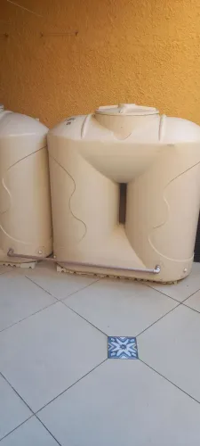 Tanque captação de água de chuva