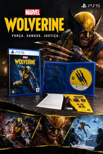 Marvel Wolverine PS5 | Mídia Física Lançamento