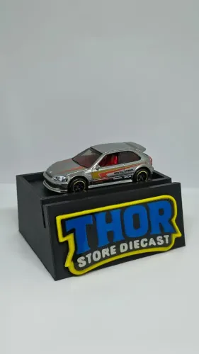 Honda Civic Ek9 (zamac) - Hot Wheels