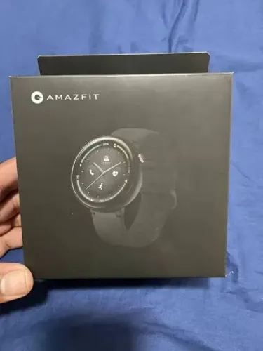 Smartwatch Amazfit Nexo com caixa e carregador originais