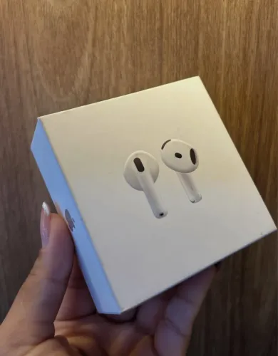 AIRPOD 4 ORIGINAL LACRADO 1 ANO de GARANTIA APPLE 
