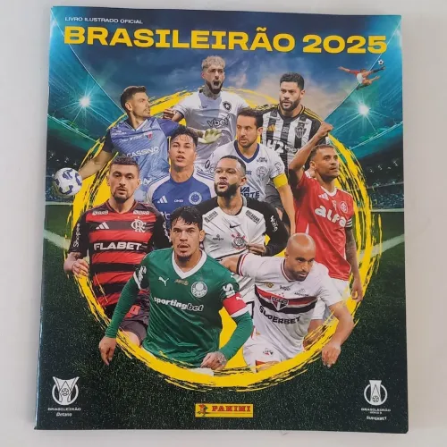 Álbum de figurinhas brasileirão 2025