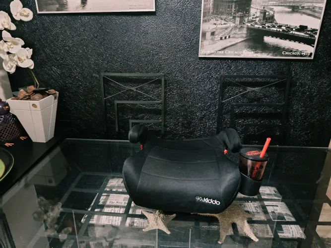 Assento de elevação Kiddo de 15 até 36kg Higienizado Isofix