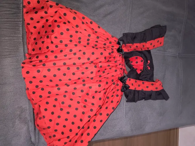 *Vestido romper temático joaninha* ?