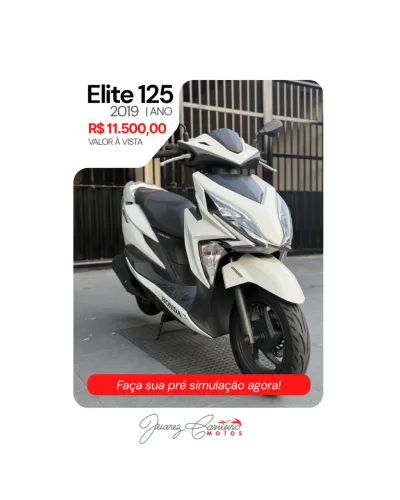 Honda Elite 125 automática 2019