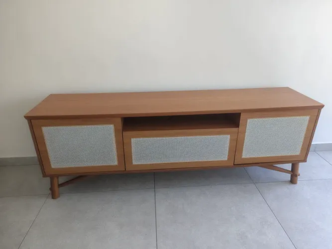 Rack para sala moderno e praiano