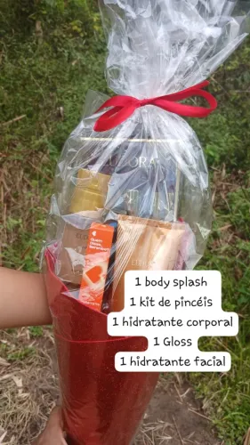 Buque produtos de beleza