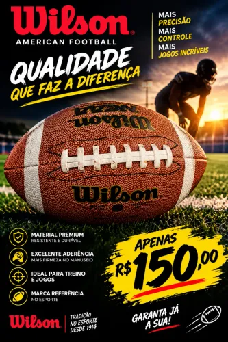 Bola de Futebol Americano Wilson