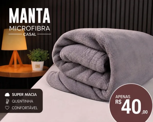 Manta Casal microfibra 