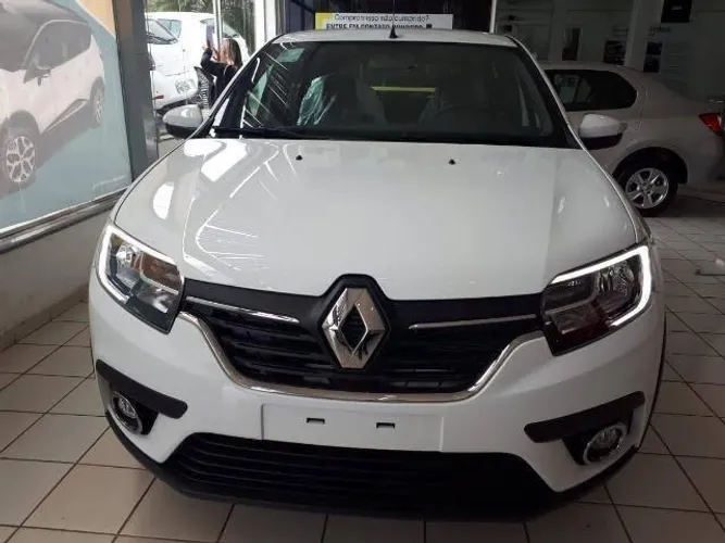 Renault Sandero Logan novo 2020 sucata.