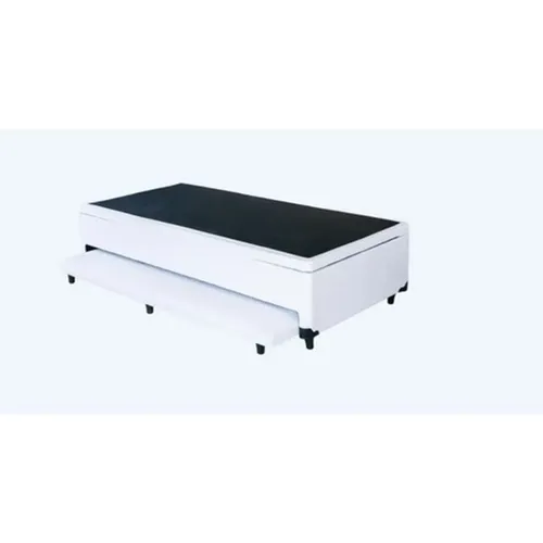 Cama Box Baú Solteiro com Auxiliar - Espuma - 88 x 1,88