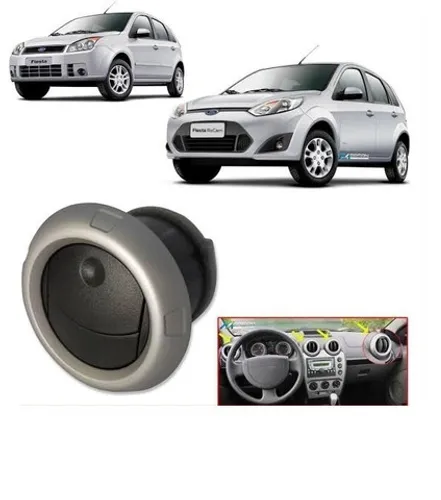 Difusor De painel Ar Ford Fiesta Central Parte Lateral Prata valor unitário