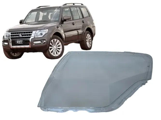 Lente Farol Esquerdo Mitsubishi Pajero Full 2008 a 2019