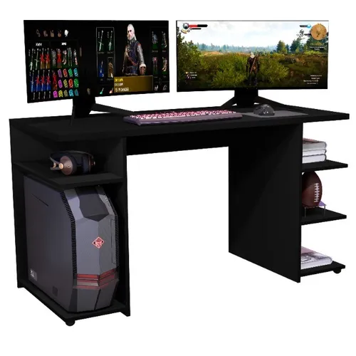 Mesa Gamer XP 1000 Trok Com Suporte Para Gabinete Gamer! Frete + Montagem Grátis!