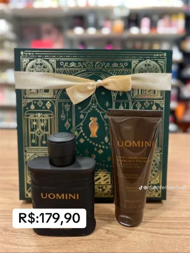 Kit Uomini - Perfume e Creme Pós-Barba - O Boticário