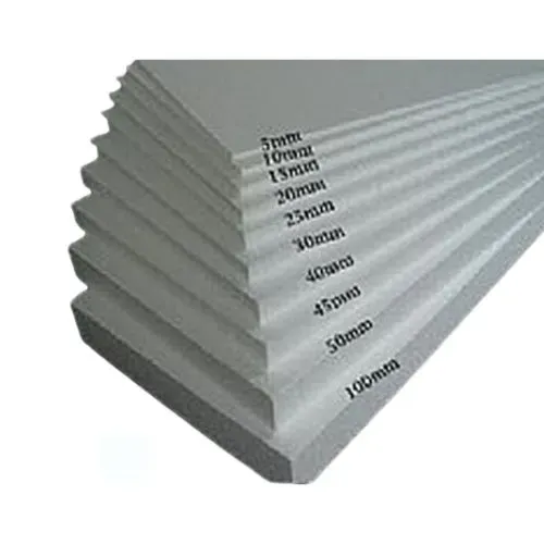 Placa / Folha de Isopor 1m x 50cm - 3cm de Espessura - Pct c/9 Un