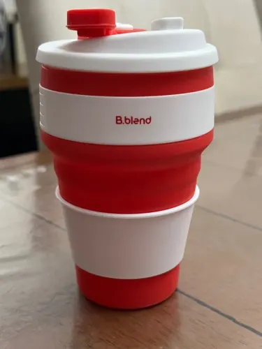 Copo novo raro retrátil colecionador dobrável borracha dobrável 350ml