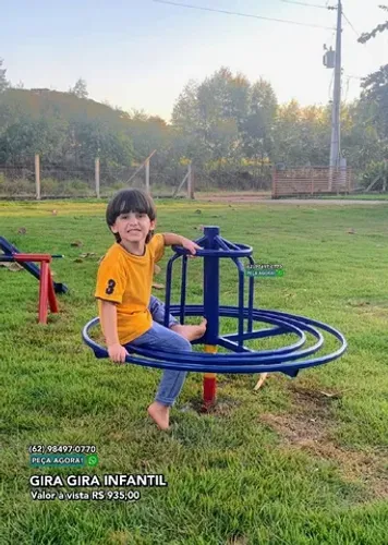 Gira Gira Carrossel para parquinho infantil