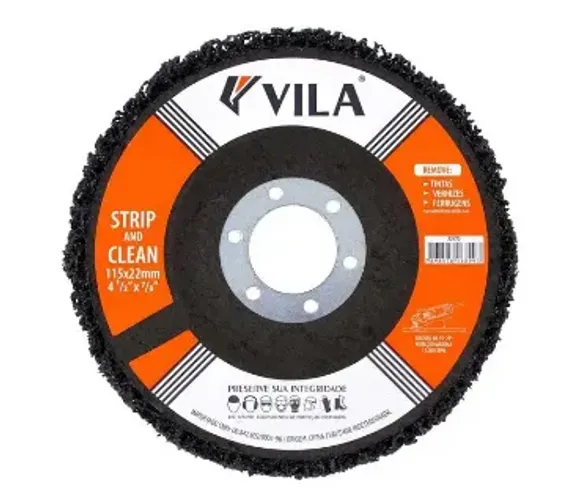 Disco De Limpeza Strip And Clean 4.1/2" 115X22MM Vila