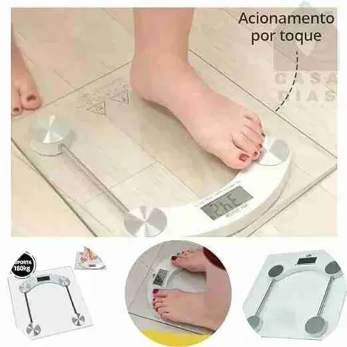 Balança Corporal Digital Quadrada até 180kg