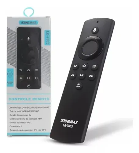 Controle Remoto Fire Tv Stick Lelong LE-7683