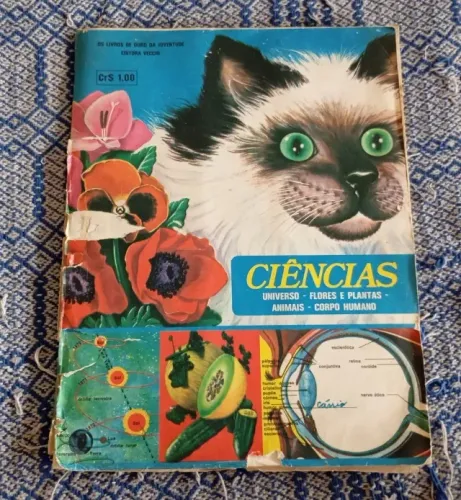 Álbum Figurinhas Livros De Ouro Da Juventude Ciências Incompleto