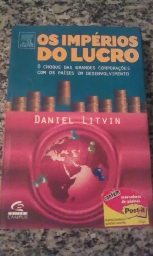 livro os impérios do lucro (lido 1 vez - seminovo)