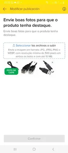 Cabo 2.0 usb impressora