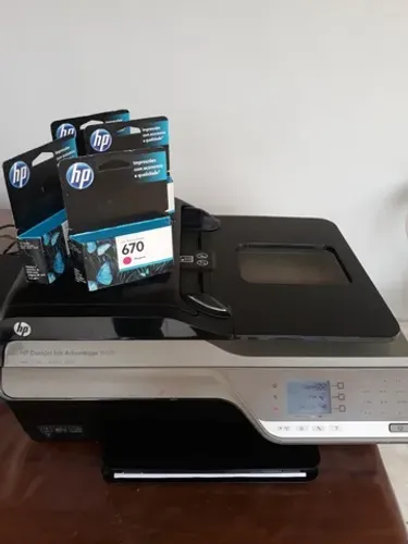 impressora hp adv, 4625 com cartuchos