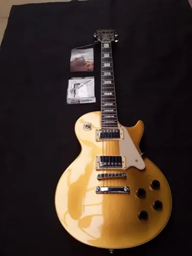 Guitarra Les Paul Condor Gold Top Clp I Zerada !! Com os Pláticos de Proteção Sem Uso !!!!