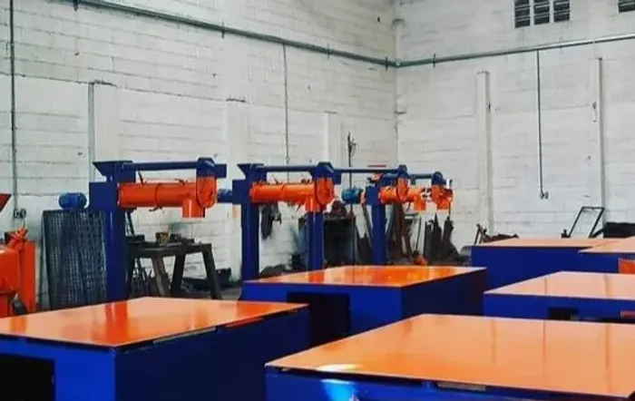 Misturador Continuo de areia