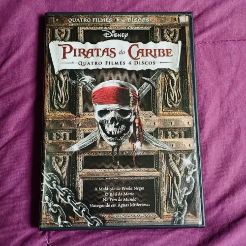 Piratas do Caribe - Quadrilogia - DVD