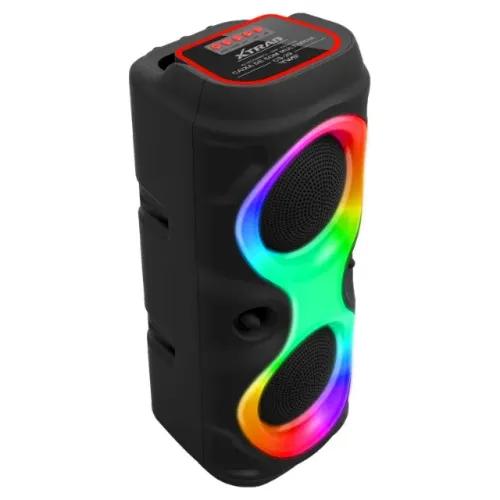 Caixa de Som Bluetooth Xtrad CS-29 50W RMS Led Rgb TWS/USB/BT/FM - WZetta