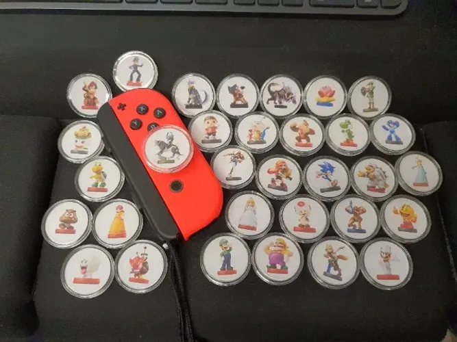 Amiibo Tag - Nintendo Switch 3ds Wii - Diversos Personagens