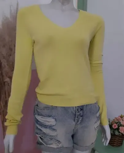Blusa de manga comprida da Zara