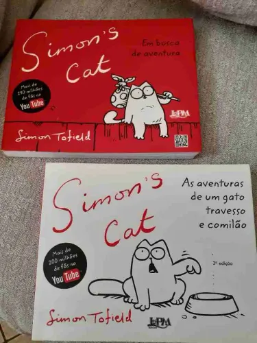 Livro Simon s cat (02 unidades)