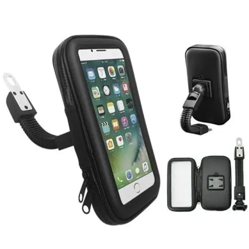 Suporte Capa De Celular Impermeável Moto Bicicleta