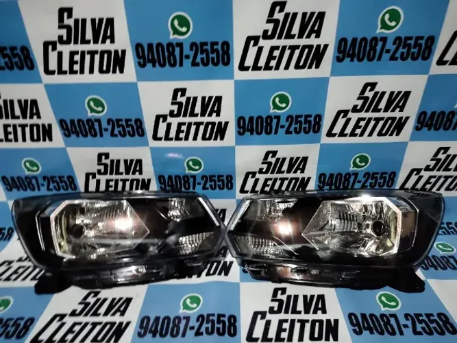 par farol gol 2017 ate 2022  foco simples / farol saveiro 2017 ate 2023 novo importado