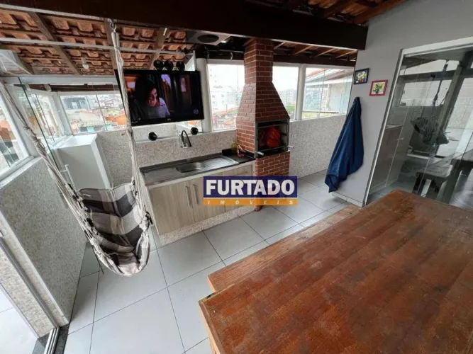 Cobertura sem Condomínio com 3 dormitórios à venda, 128 m² - Parque São Vicente - Mauá/SP