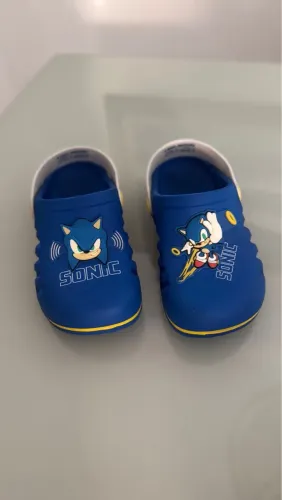 Sandália Babuch Sonic Infantil - Tamanho 26/27