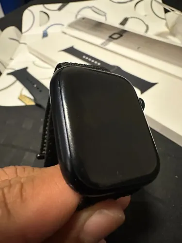 Apple Watch 7 45mm Preto - Bom Estado - Parcelo 18x e Troco