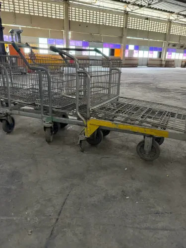 100 un Carrinho de supermercado atacarejo 
