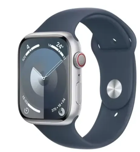 NOVO NA CAIXA: Apple Watch Series 9 GPS + CELLULAR (Caixa Silver De Alumínio 41mm)