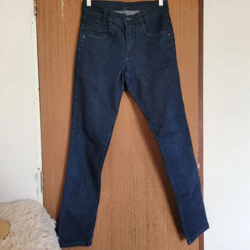 Calça masculina adulto jeans - Tamanho 38